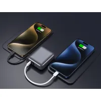 Батарея універсальна Vinga 10000 mAh 35W Display Cable (VPBB1035C) - 4