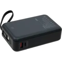 Батарея універсальна Vinga 20000 mAh 65W Display USB-C Cable Grey (VPBB2065C) - 7