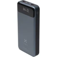 Батарея универсальная Vinga 30000 mAh 100W Display VA Grey (Li-Ion) (VPBB30100) - Изображение 1