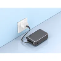 Батарея універсальна Vinga 30000 mAh 65W Display Cable (VPBB3065C) - 4