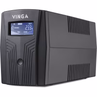 Источник бесперебойного питания Vinga LCD 1500VA plastic case (VPC-1500P) - Image 1