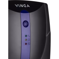 Пристрій безперебійного живлення Vinga LED 1200VA plastic case with USB (VPE-1200PU) - Image 3