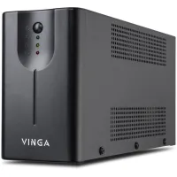 Пристрій безперебійного живлення Vinga LED 1500VA metal case (VPE-1500M) - Зображення 1