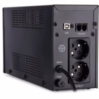 Пристрій безперебійного живлення Vinga LED 800VA metal case with USB (VPE-800MU) - Image 5