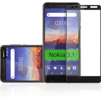 Скло захисне Vinga для Nokia 3.1 Black (VTPGS-N31B) - 4