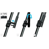 Щетка стеклоочистителя OXIMO 650/475 мм (WA350525) - Изображение 2