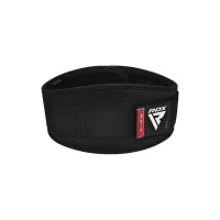 Атлетичний пояс RDX RX3 EVA Curve неопреновий Black XL (WBE-RX3B-XL) - 4