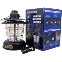 Ліхтар Westinghouse RETRO 6W LED Filament WF241 Type-C з функцією Power Bank Чорний (WF241-CB(Black)) - 7