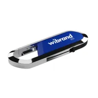 USB флеш накопичувач Wibrand 8GB Aligator Blue USB 2.0 (WI2.0/AL8U7U) - 1