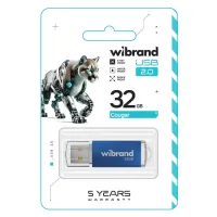 USB флеш накопичувач Wibrand 32GB Cougar Blue USB 2.0 (WI2.0/CU32P1U) - 2