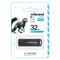 USB флеш накопитель Wibrand 32GB Mink Black USB 2.0 (WI2.0/MI32P4B) - Image 2