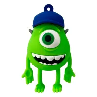 USB флеш накопичувач Wibrand 16GB Mike Wazowski Green USB 2.0 (WI2.0/MW16G) - 1