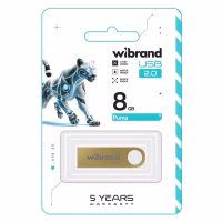USB флеш накопитель Wibrand 8GB Puma Gold USB 2.0 (WI2.0/PU8U1G) - Image 2