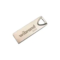 USB флеш накопичувач Wibrand 64GB Taipan Silver USB 2.0 (WI2.0/TA64U2S) - 2