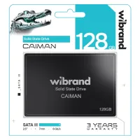 Накопичувач SSD 2.5" 128GB Caiman Wibrand (WI2.5SSD/CA128GBST) - Зображення 2