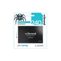Накопичувач SSD 2.5" 240GB Spider Wibrand (WI2.5SSD/SP240GBST) - 2