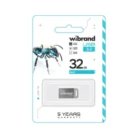 USB флеш накопичувач Wibrand 32GB Ant Silver USB 3.2 Gen 1 (USB 3.0) (WI3.2/AN32M4S) - 2