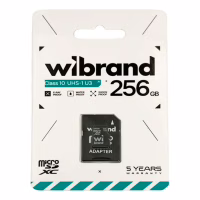 Карта пам'яті Wibrand 256GB microSD class 10 UHS-I U3 (WICDHU3/256GB-A) - Image 2