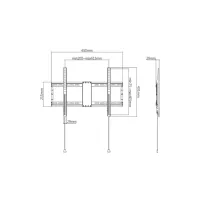Кронштейн Gembird WM-80F-01 - 2