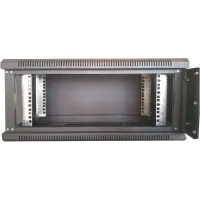 Шафа настінна Hypernet 4U 19" 600x450 (WMNC-4U-FLAT-BLACK) - 2