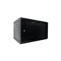 Шафа настінна Hypernet 6U 19" 600x500 (WMNC-500-6U-FLAT-BLACK) - 1