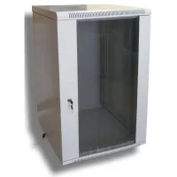 Шафа настінна Hypernet 18U 19" 600x600 (WMNC66-18U-FLAT) - 1