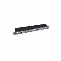 Патч-панель 19" 24xRJ45 STP cat.6, 1U Eserver (WT-2084-CAT 6) - Image 1