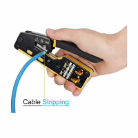 Інструмент Eserver RJ-45 (8P8C), RJ-12/11 (6P6C/6P4C), для прохідних конекторів (WT-4227B) - Image 8