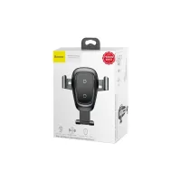 Универсальный автодержатель Baseus Metal Gravity with technology Qi 10W (WXYL-B0A) - Изображение 7