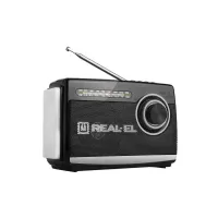 Портативний радіоприймач REAL-EL X-510 Black - 1