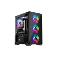 Корпус для ПК 1stPlayer X2-M-BK-4F1 - 1