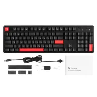 Клавіатура Lemokey Keychron X3 Brown RGB USB Black (X3-H3-UA) - 2