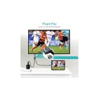 Кабель мультимедійний USB-C to HDMI M 1.8m 4K60Hz Choetech (XCH-M180GY) - 6