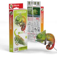 Пазл Eugy 3D Зоопарк Хамелеон (XEG-075) - 3