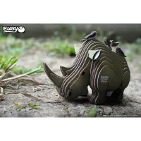 Пазл Eugy 3D Зоопарк Носоріг (XEG-076) - Зображення 6