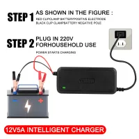 Зарядний пристрій для автомобільного акумулятора XoKo XK-CC12-5A - 3