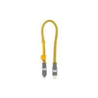 Дата кабель 6in1 inCharge XL 0.3m yellow Rolling Square (XLS03R) - 1