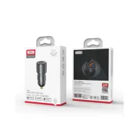 Зарядний пристрій XO CC45 1 USB QC 3.0 + 2 Type-C PD (60W) Black (XO-CC45-BK) - 6
