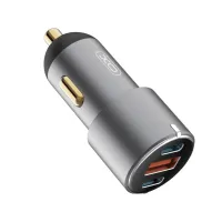 Зарядний пристрій XO CC45 1 USB QC 3.0 + 2 Type-C PD (60W) Black (XO-CC45-BK) - 1