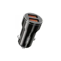 Зарядний пристрій XO CC48 Smart Metal 2USB + cable MicroUSB (XO-CC48m-BK) - 2