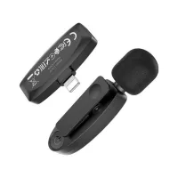 Мікрофон XO MKF08B з придушенням шуму lightning Black (XO MKF08B-IP) - 3