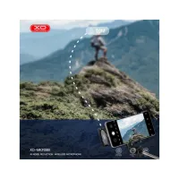 Мікрофон XO MKF08B з придушенням шуму lightning Black (XO MKF08B-IP) - 5