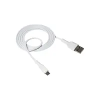 Дата кабель USB 2.0 AM to Micro 5P 1.0m NB212 2.1A White XO (XO-NB212m-WH) - 1