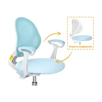 Дитяче крісло Evo-kids Mio Air Blue (Y-307 KBL) - 7