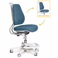 Дитяче крісло Evo-kids Mio Ergo Lite Dark blue (Y-507 Lite DB) - Image 2