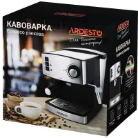 Ріжкова кавоварка еспресо Ardesto YCM-E1600 - Зображення 12