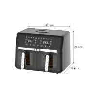 Мультипіч QUIN Air Fryer Dual Zone (YJ-1102AV) - Зображення 9