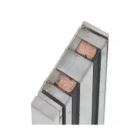 Електромагнітний замок Yli Electronic YM-500N(LED)-DS - 2