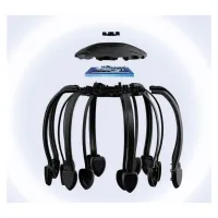 Масажер Xiaomi YMi Head Massager 4 motor Black - Зображення 4