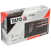 Екстрактор Yato YT-0591 набір 12шт (YT-0591) - 4